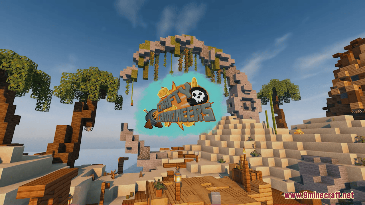 description_0 Crafty Cannoneers Map (1.20.4, 1.19.4) - Pirate Wars