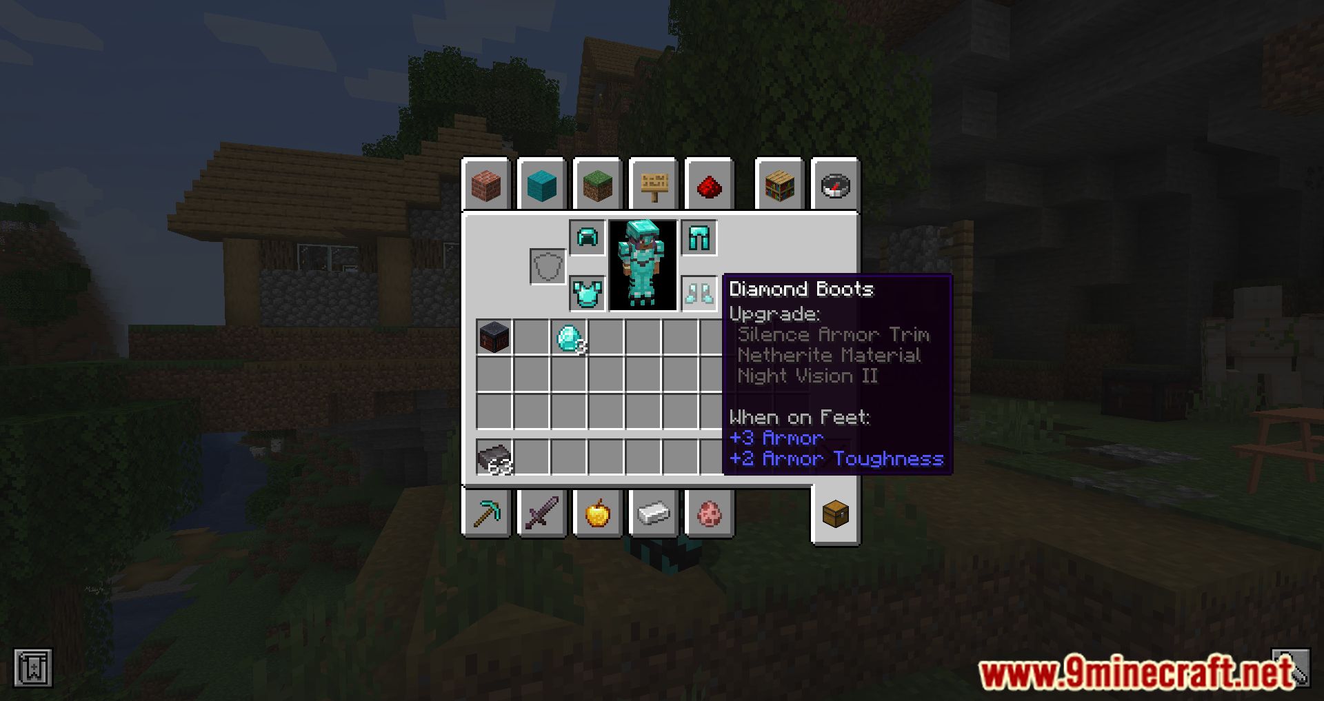 image 13 for Mod TrimsEffects (1.20.5) - Armor adjustment for special effects