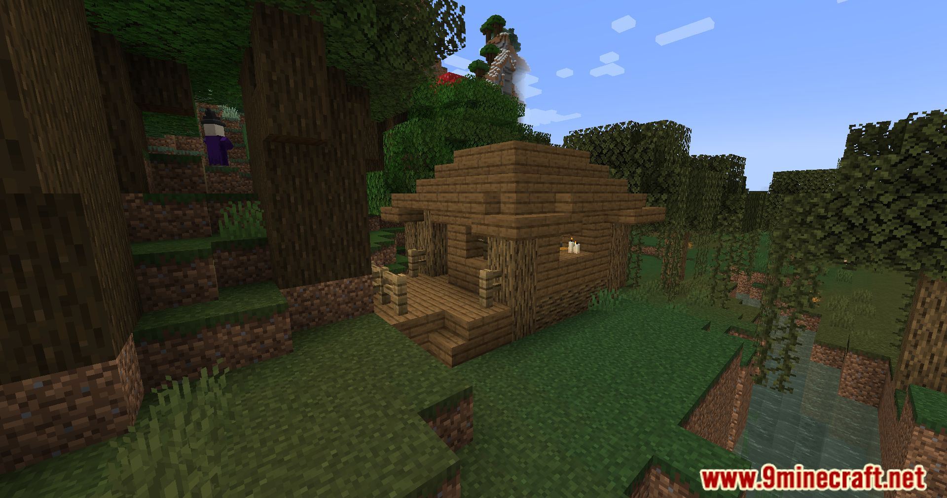 description_8 DnT swamp hut overhaul mod - Activate the swamp and 1 hut at the same time.