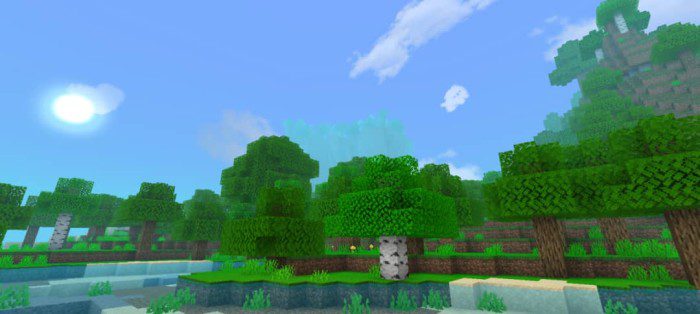 image 1 for Blue Graphics Shader (1.20, 1.19) - support for dragon rendering