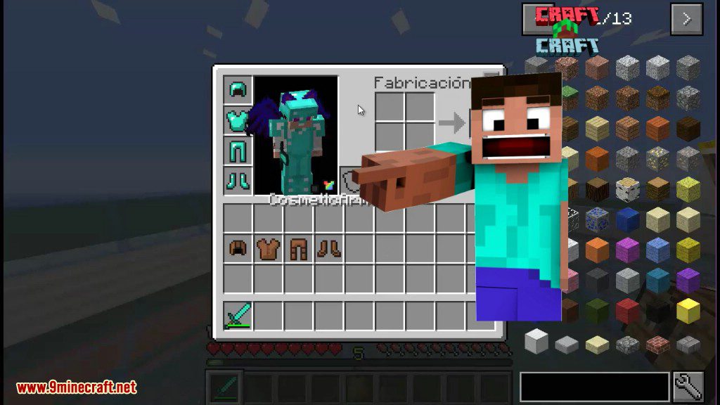 description_6 Cosmetic Armor Reworked Mod (1.20.4) - can be anything