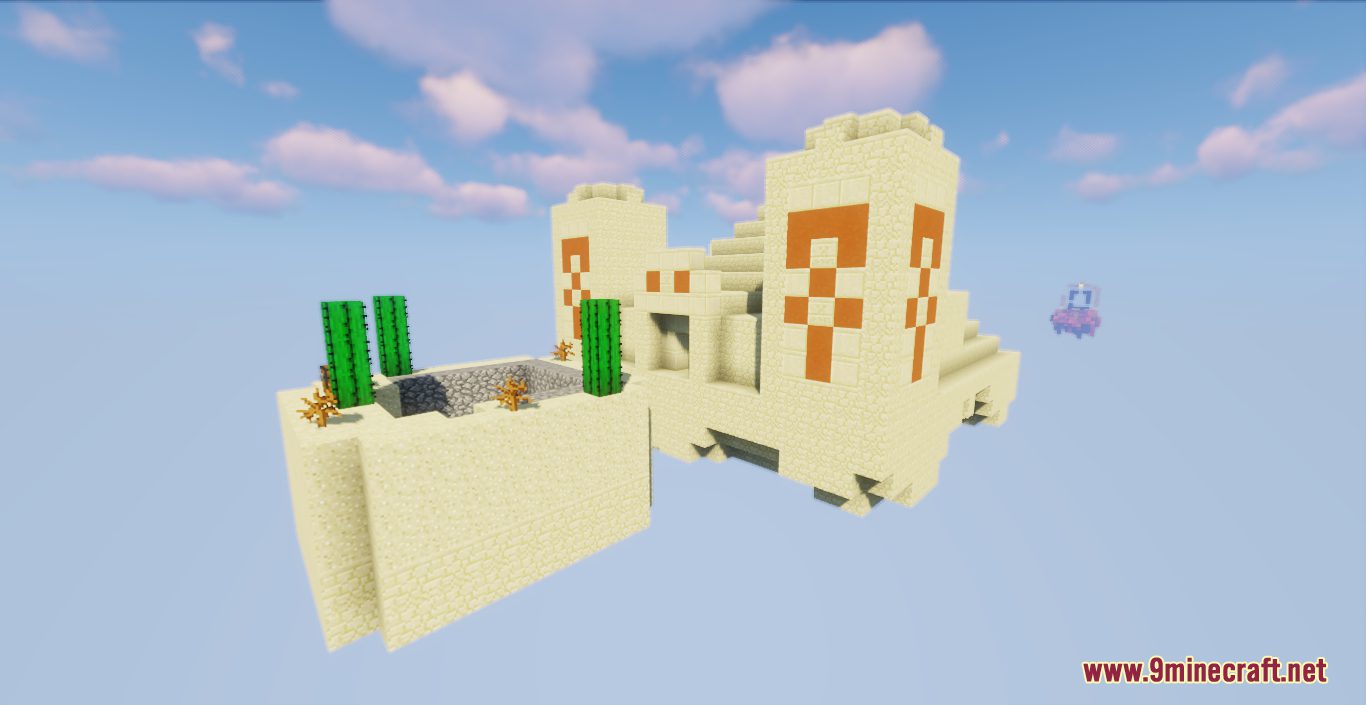 description_7 Map Skyblock + Shop (1.20.4, 1.19.4) - trade and survival on the Isle of Skye