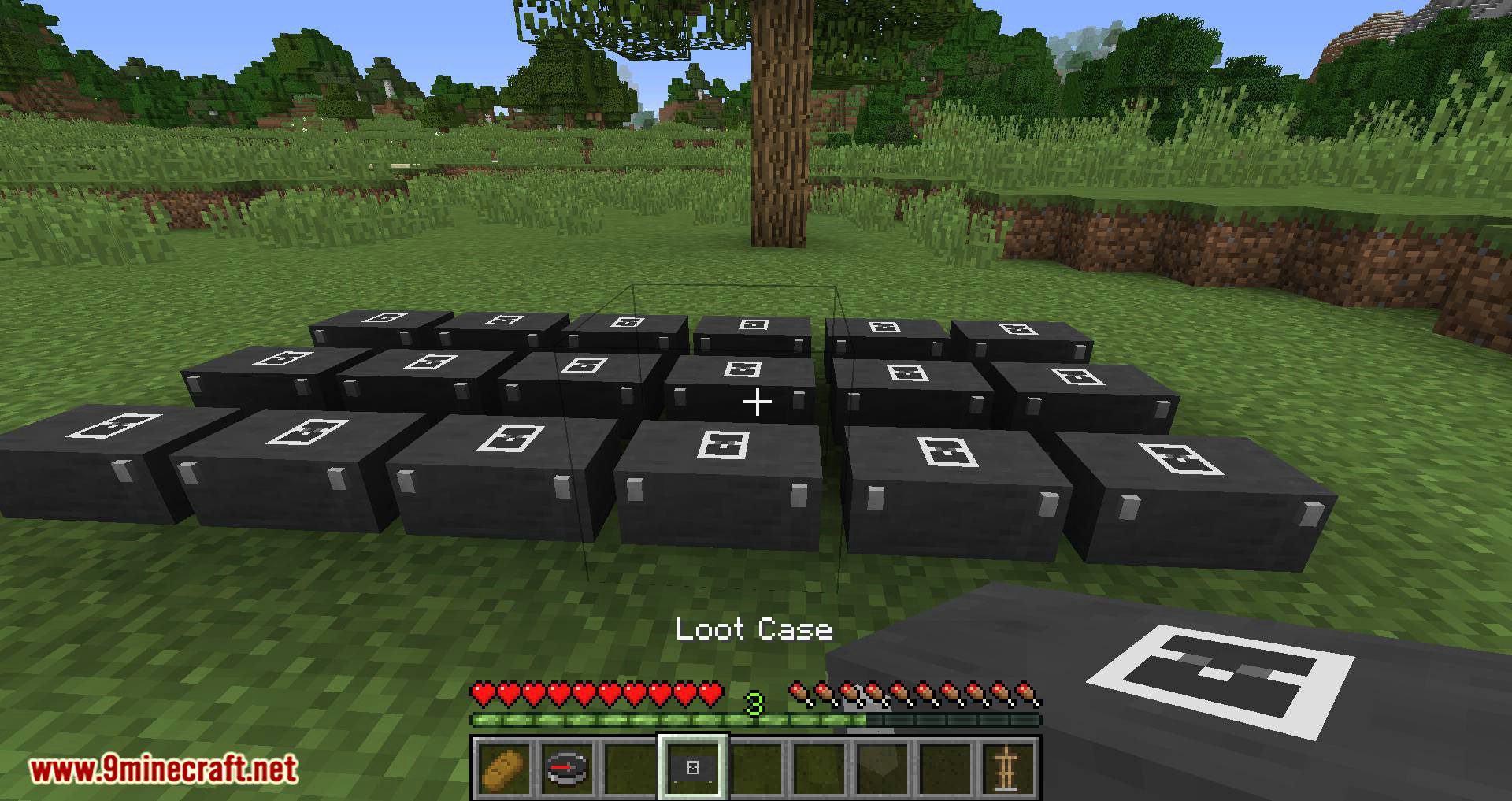 description_14 Diamond Caliber Mod 1.12.2 (weapons, equipment, mobs, etc.)