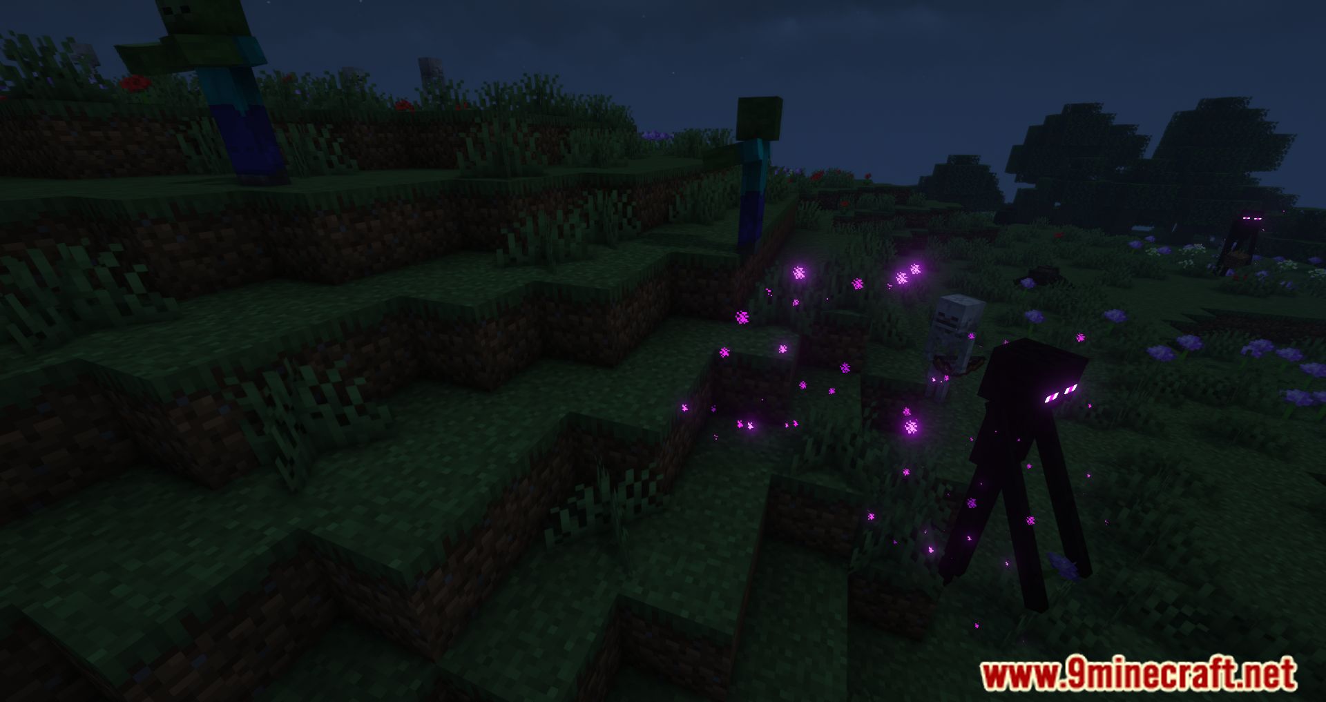 description_8 Farsighted Mob Module 1.20.4 - Beware of enemies!