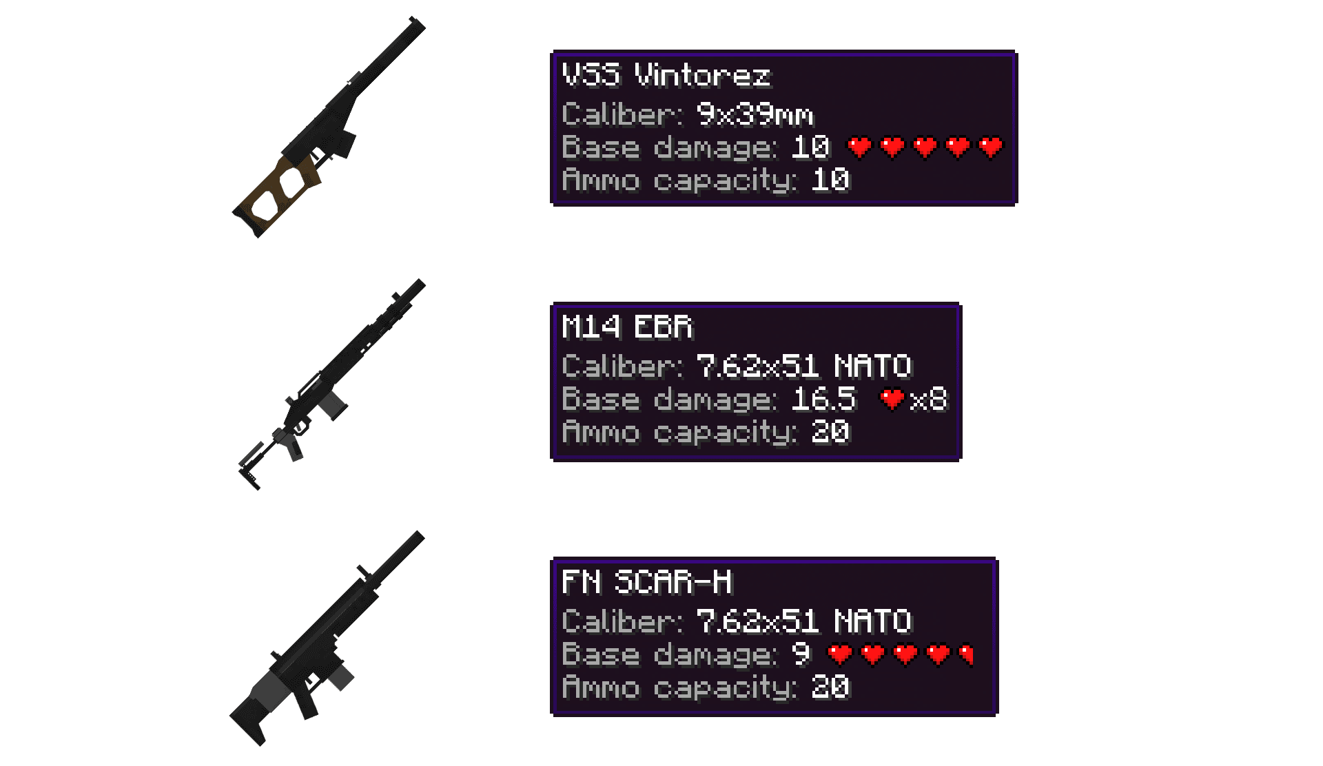 description_1 Mo' Guns Mod (1.19.2) - automatic, pistol and SMG weapons