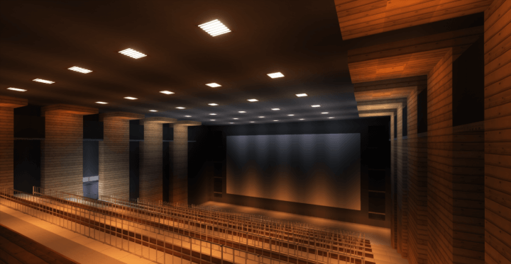 description_0 Modern Cinema | Карта для Minecraft