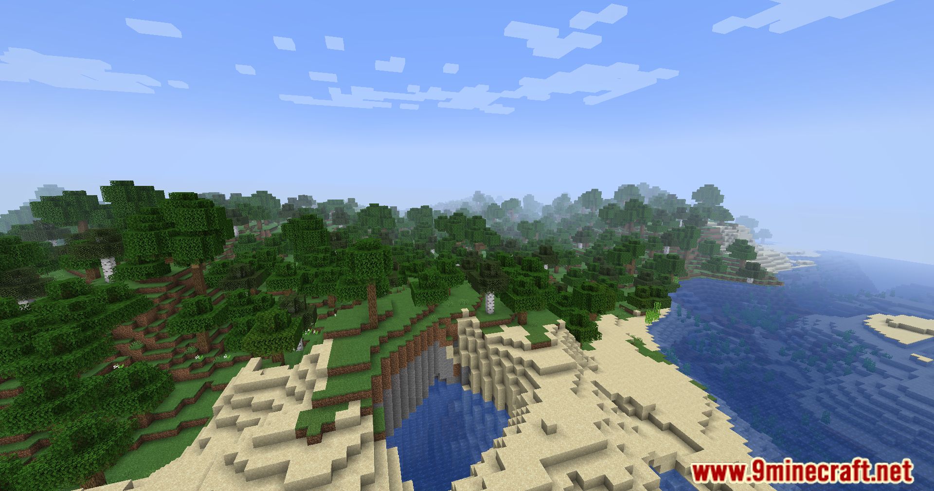 image 5 for Simple Fog Control Mod (1.20.5) - очистка тумана, настройка тумана в Minecraft.