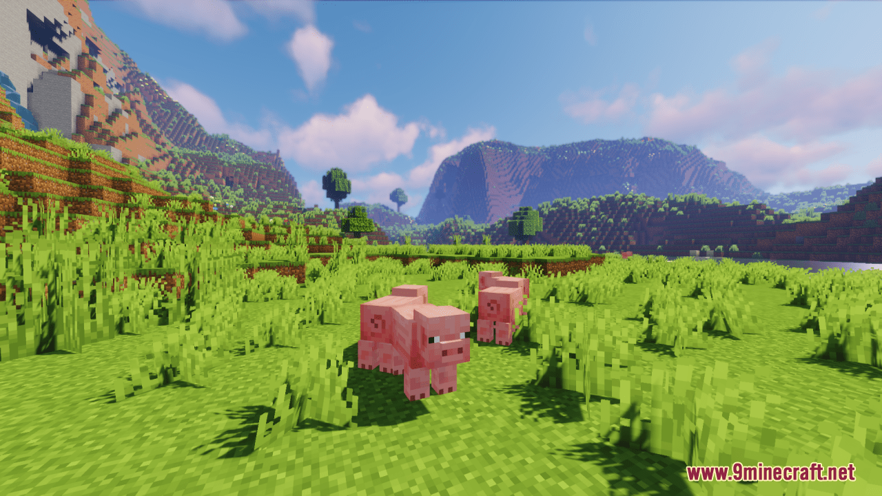 description_5 Colourful Texture Resource Packs (1.20.2, 1.20.1, 1.20, 1.19.4) - Текстурные пакеты