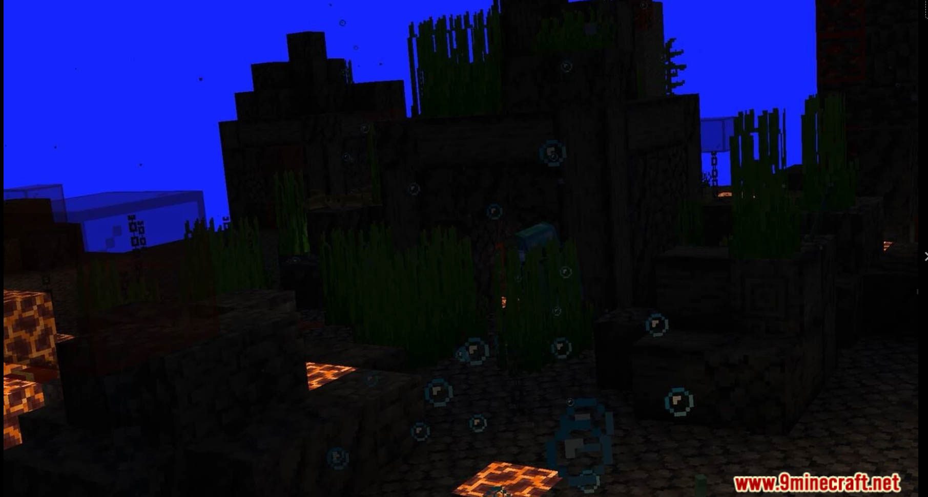 description_3 Deep Sea Data Pack (1.20.4, 1.19.4) - Пакет данных Sea Overhaul изменяет водный мир в Minecraft!