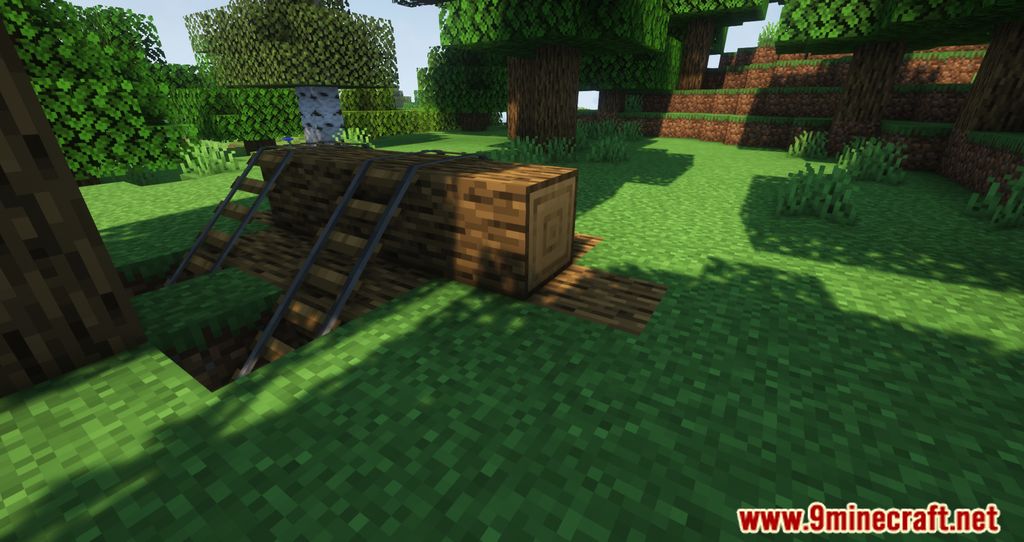 description_8 Curses' Naturals Mod - Случайно генерируемые структуры.