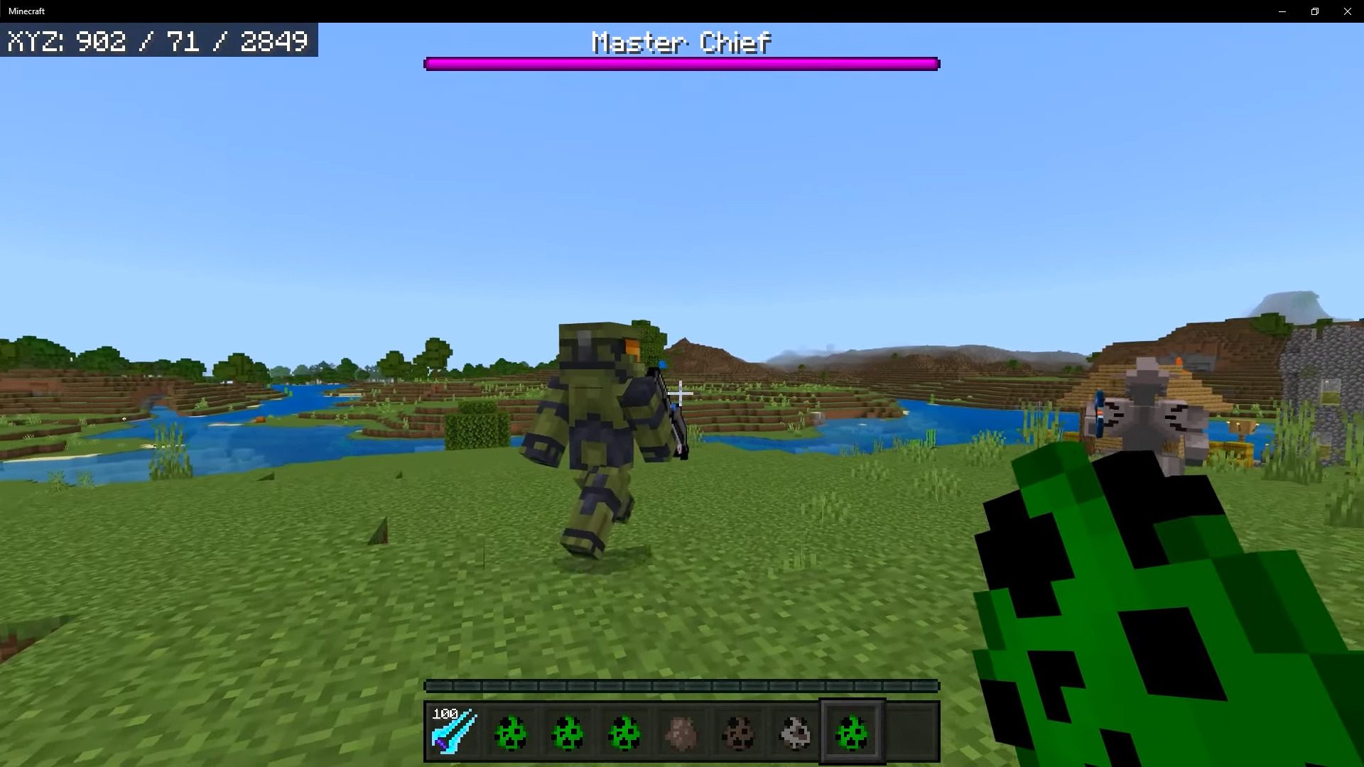 image 14 for Halo Plugin (1.20, 1.19) - MCPE/Bedrock 3D модификатор оружия