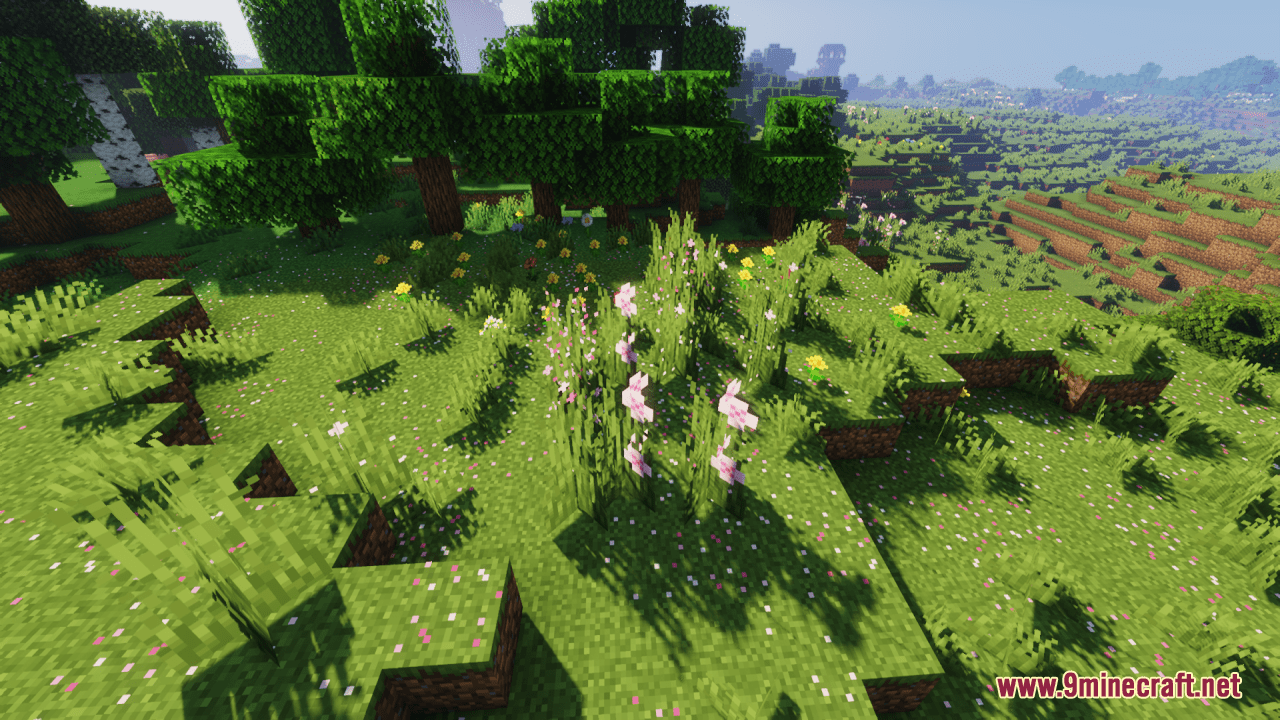 image 7 for Cherry Grass Resource Pack (1.20.4) - Texture Pack