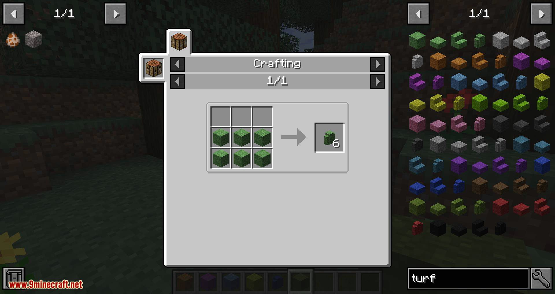image 13 for Grass Mode (1.20.1) - Colorize the decorative blocks of grass.