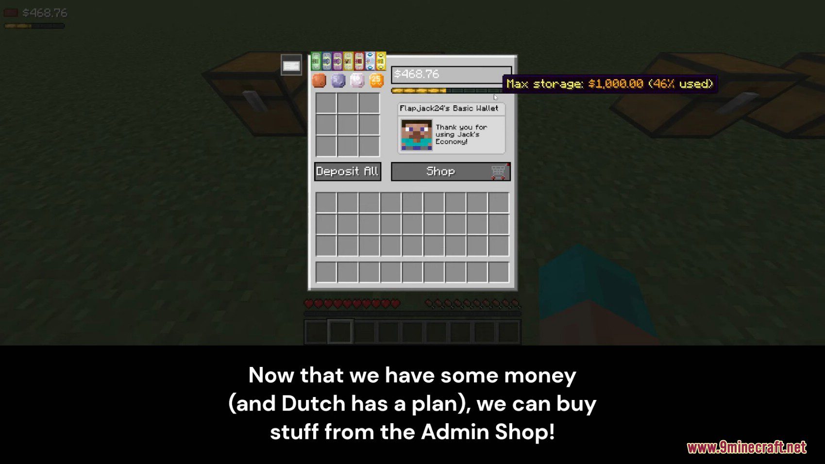description_8 Jack's Economy Mod 1.20.1 - валюта для мод-паков