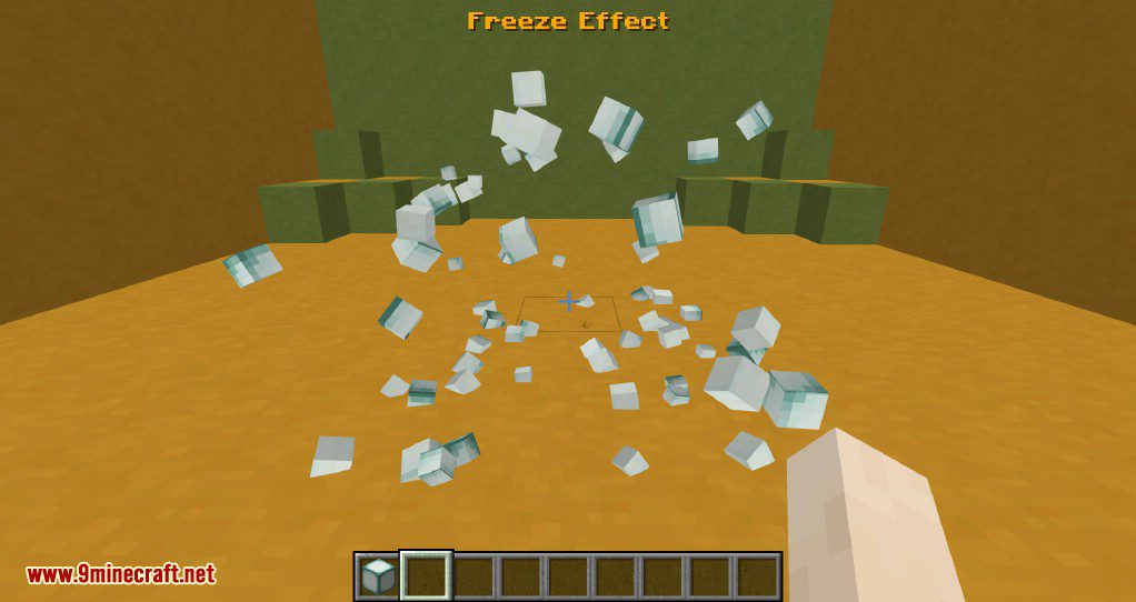 image 9 for Fancy Block Particle Mod (1.20.4) - 3D broken particles