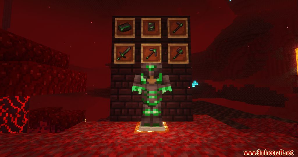 description_2 Advanced Netherite Mod - armor, tools.
