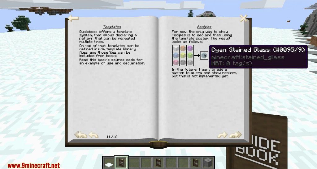 description_4 GuideBook Mod (1.20.4) - API и библиотека книг для Minecraft