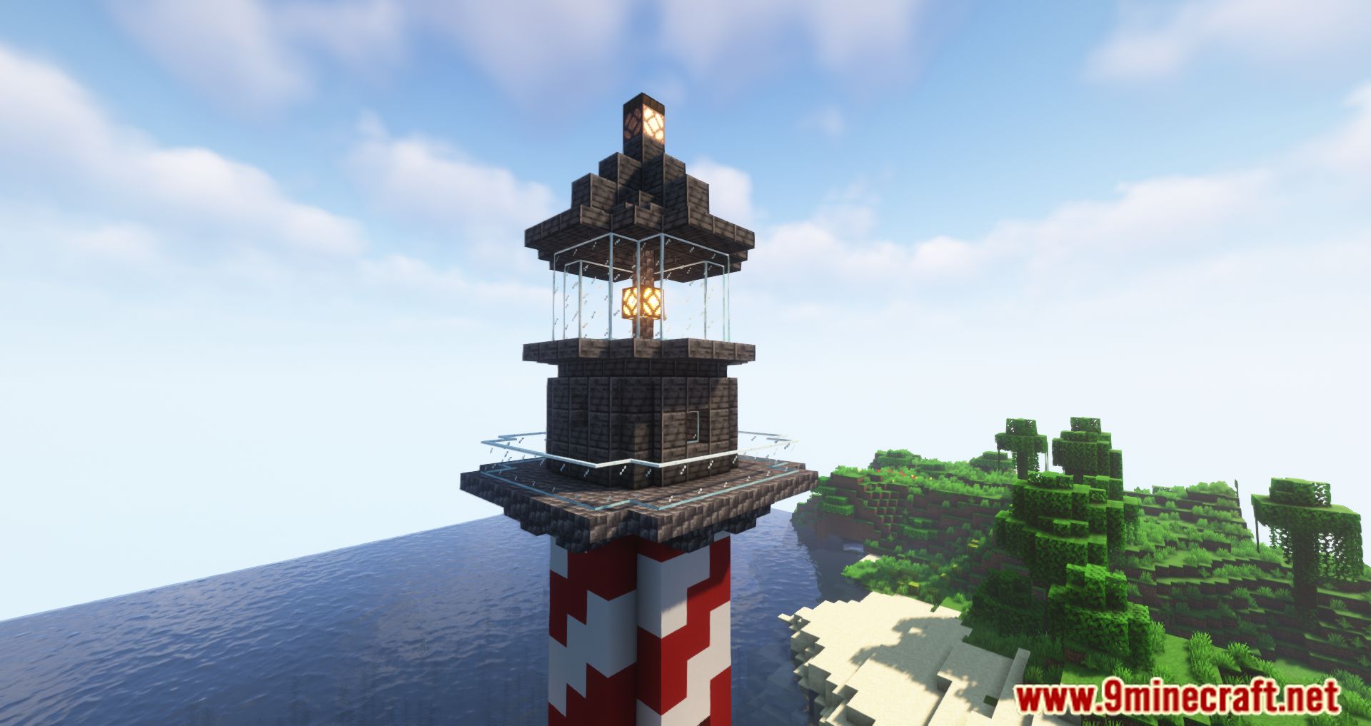 description_12 Mod Structory Towers - adds a biome-themed tower.