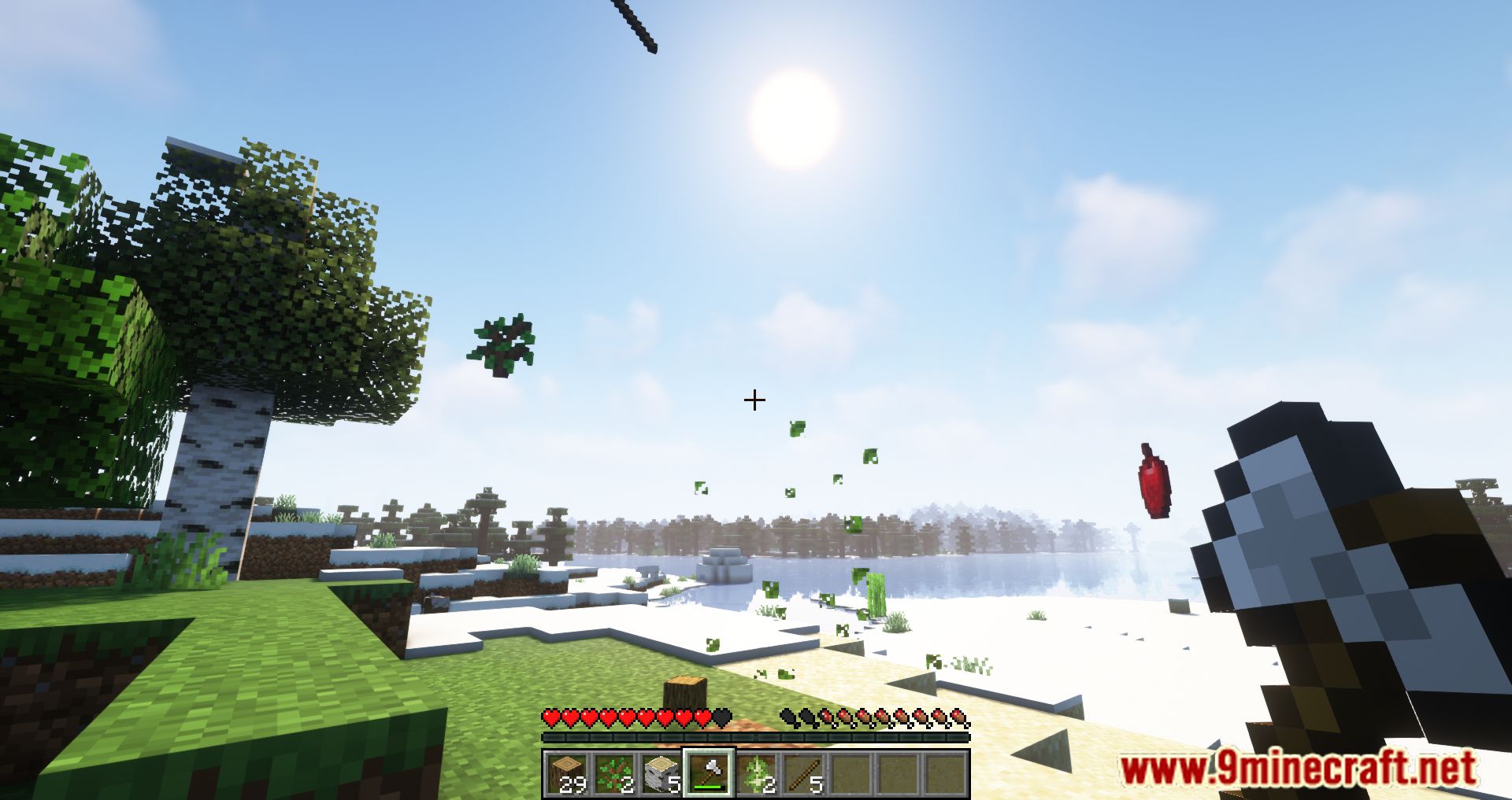 description_11 Decaimiento acelerado mod (1.20.4) - útil para cortar árboles