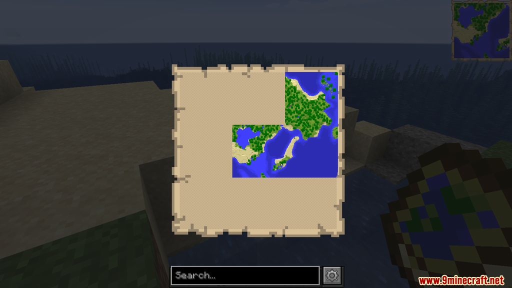 description_6 Map Atlases Mod (1.20.1) - огромные карты