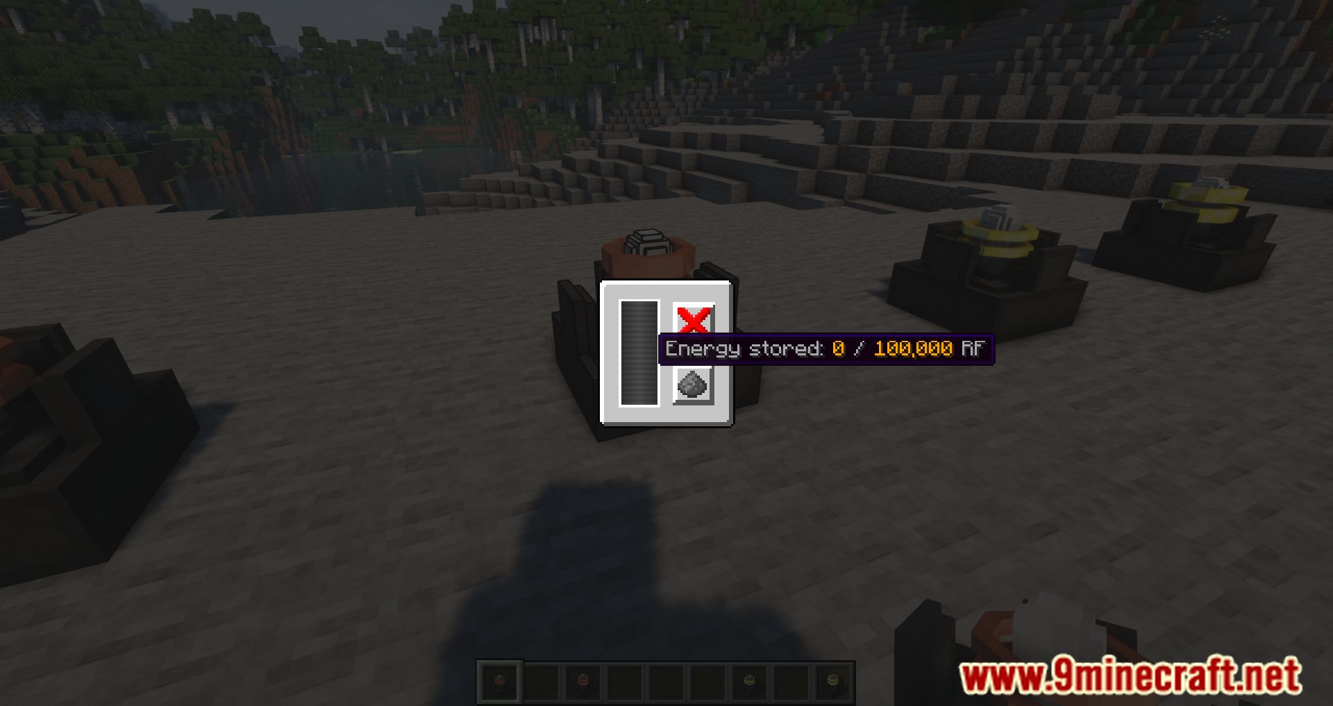 description_6 Wireless chargers mod 1.20.4 - charging close to electricity