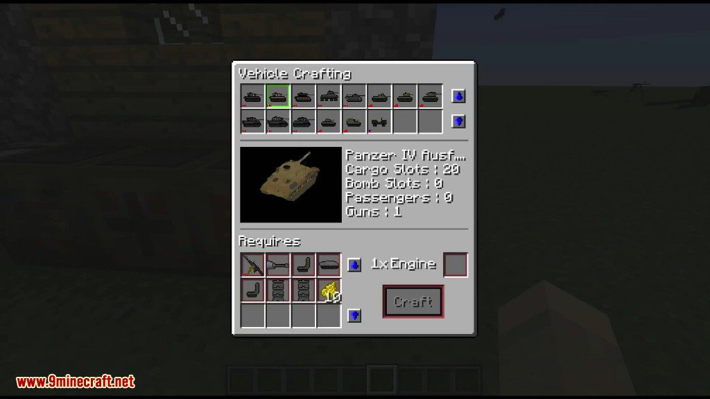 description_25 War 44 Content Pack 1.12.2 (Segunda Guerra Mundial, Guerra Fría)