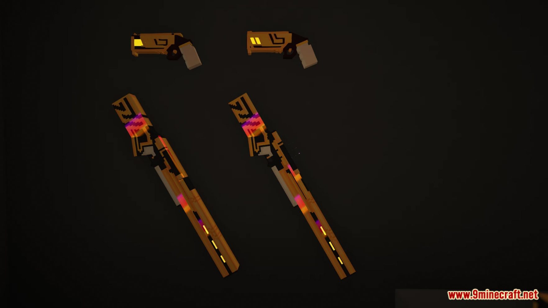 description_8 Chambers Weapons Data Pack (1.20.2, 1.19.4) - Hero-inspired gameplay!