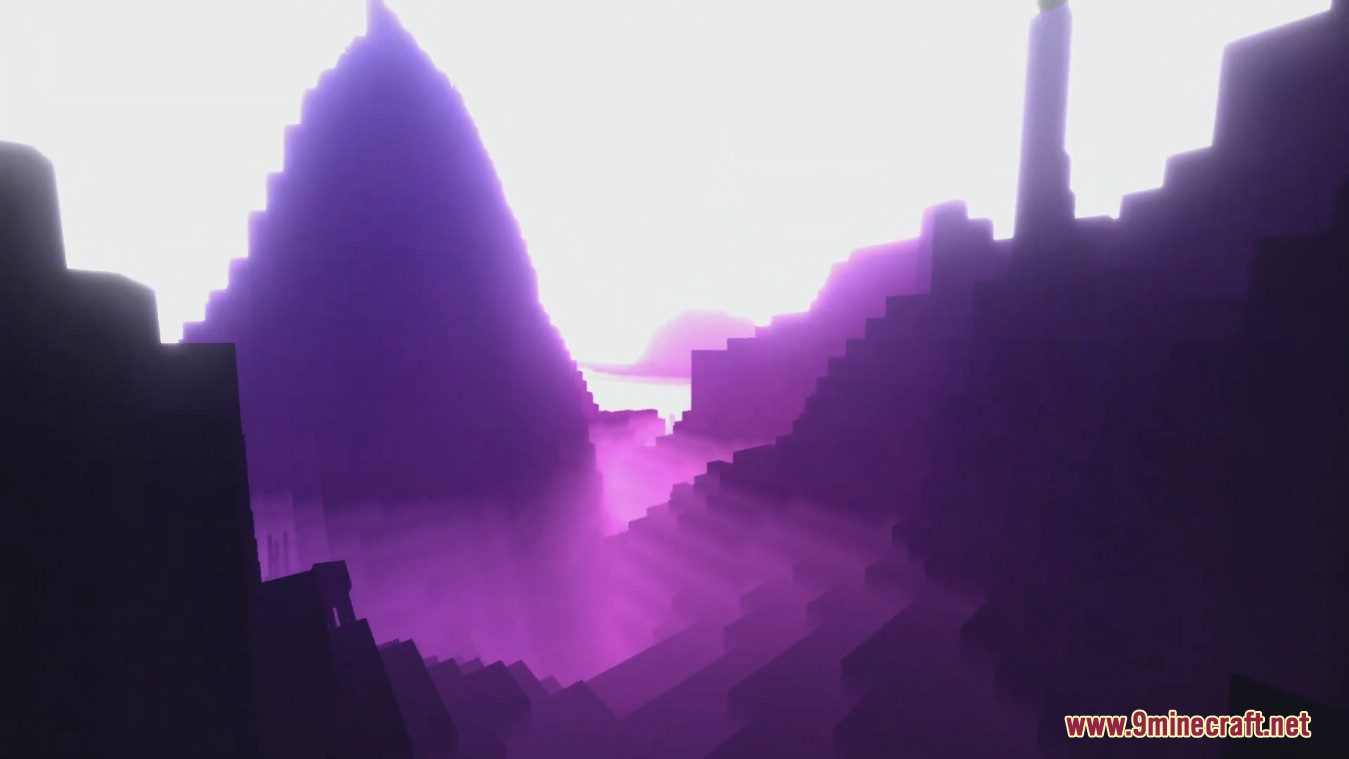 description_5 Ominous Shaders 1.20.4 - um pacote colorido de sombreadores de neblina