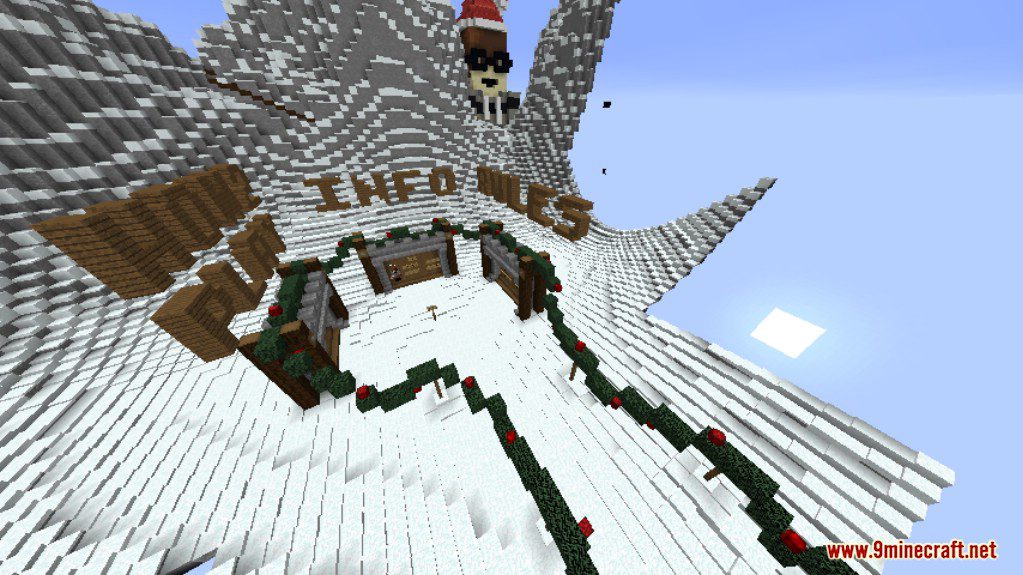 description_2 Mapa de salto de Navidad para Minecraft 1.12.2