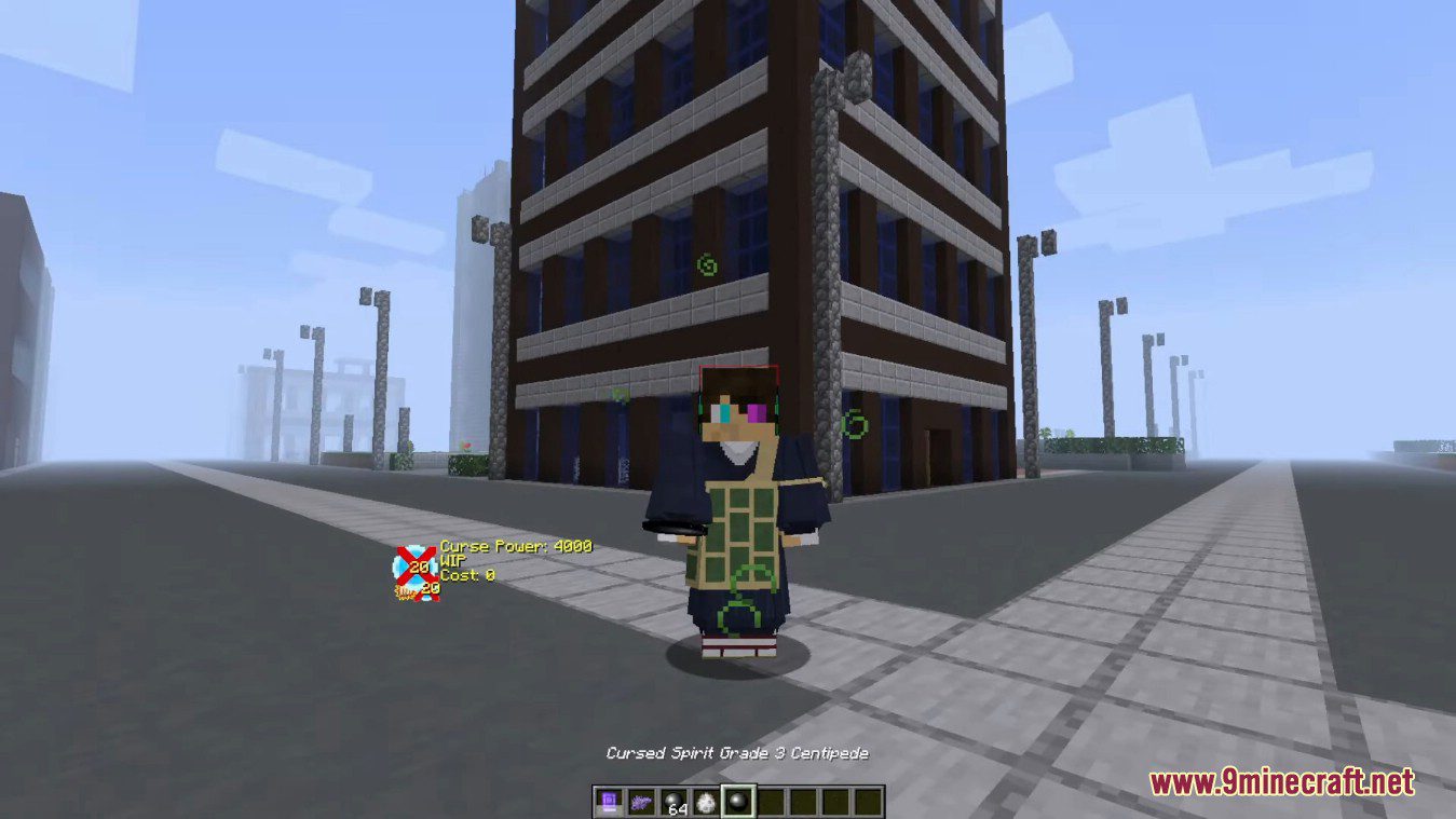 description_9 Jujutsu Craft Mod (1.20.1) - Witchcraft battles, jutsu schemes
