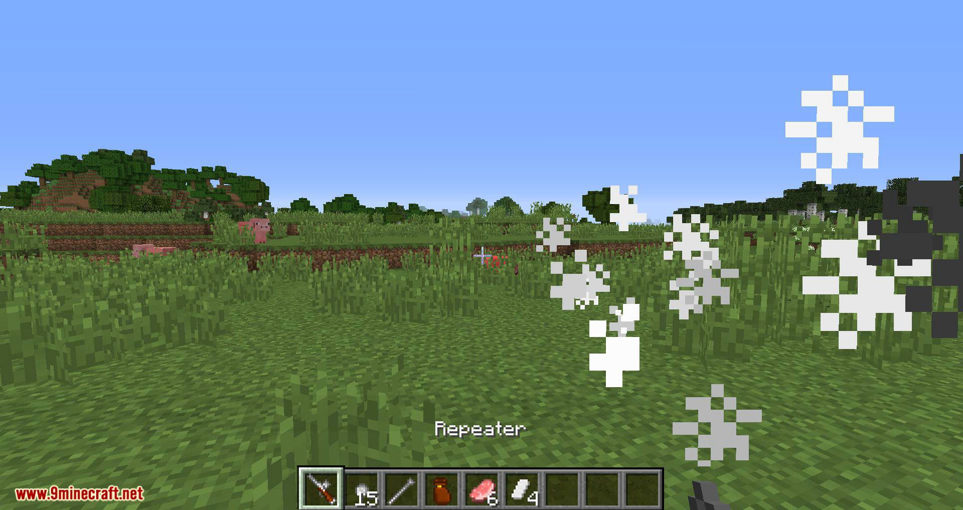 description_4 Module Matchgun 1.16.3 (match guns, flintlocks, wheel guns, revolvers, cannons)
