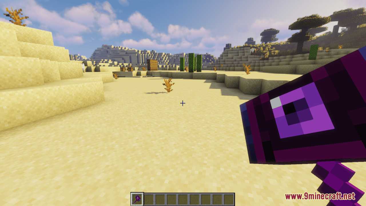 description_1 Dungeons' Gravity Hammer Resource Pack (1.19.4, 1.19.2) - текстурный пакет
