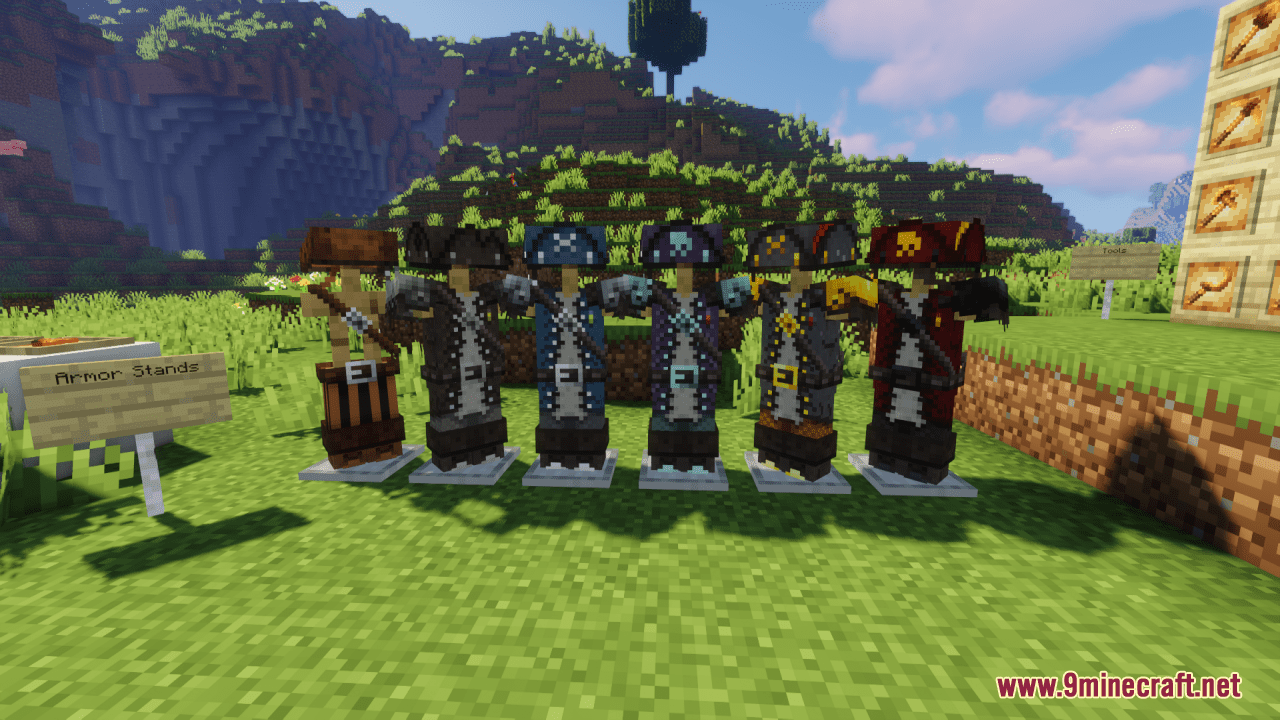 description_0 Kal's Grimdark Pirate Armor & Tools Resource Pack (1.19.4, 1.18.2) - pacote de textura