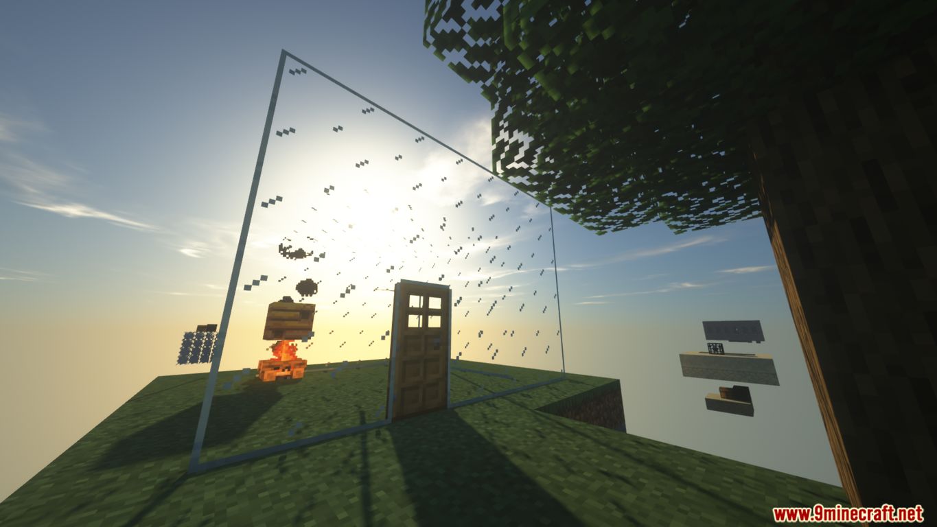 description_1 Bee Block Islands map for Minecraft 1.15.2