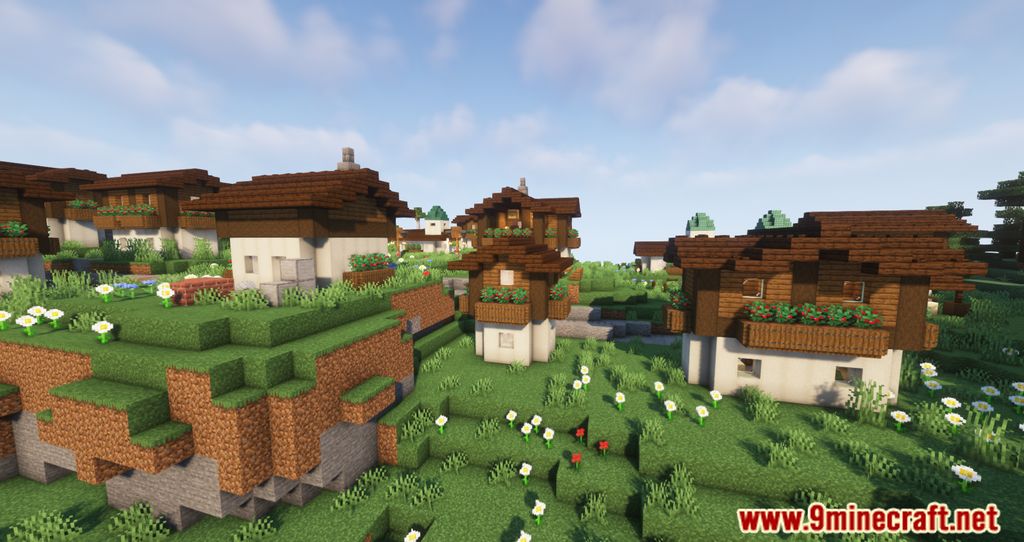 image 1 for Towns and Towers Mod (1.20.4) - The world is becoming more alive