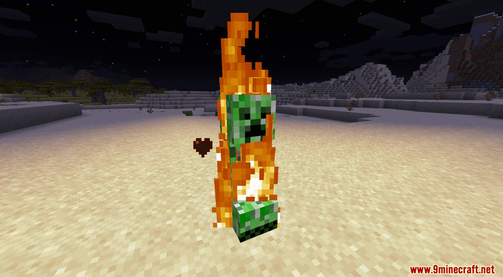 description_5 Dynamic Light Packet (1.17.1 до 1.19.3, 1.19.2) - световые блоки, горящие сущности