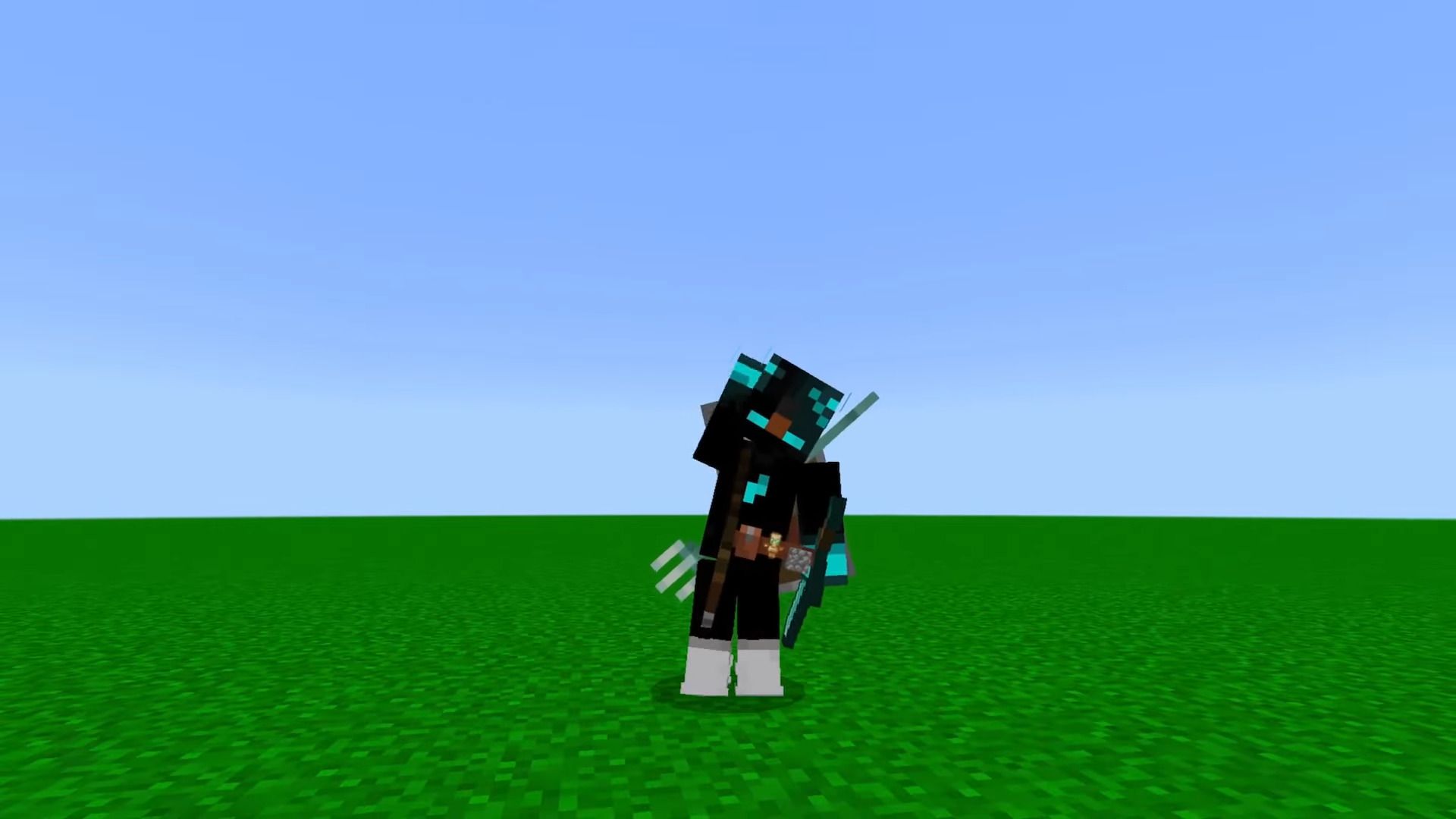 image 5 for Combat Plus Texture Pack (1.20) - belt with tools for MCPE/Bedrock