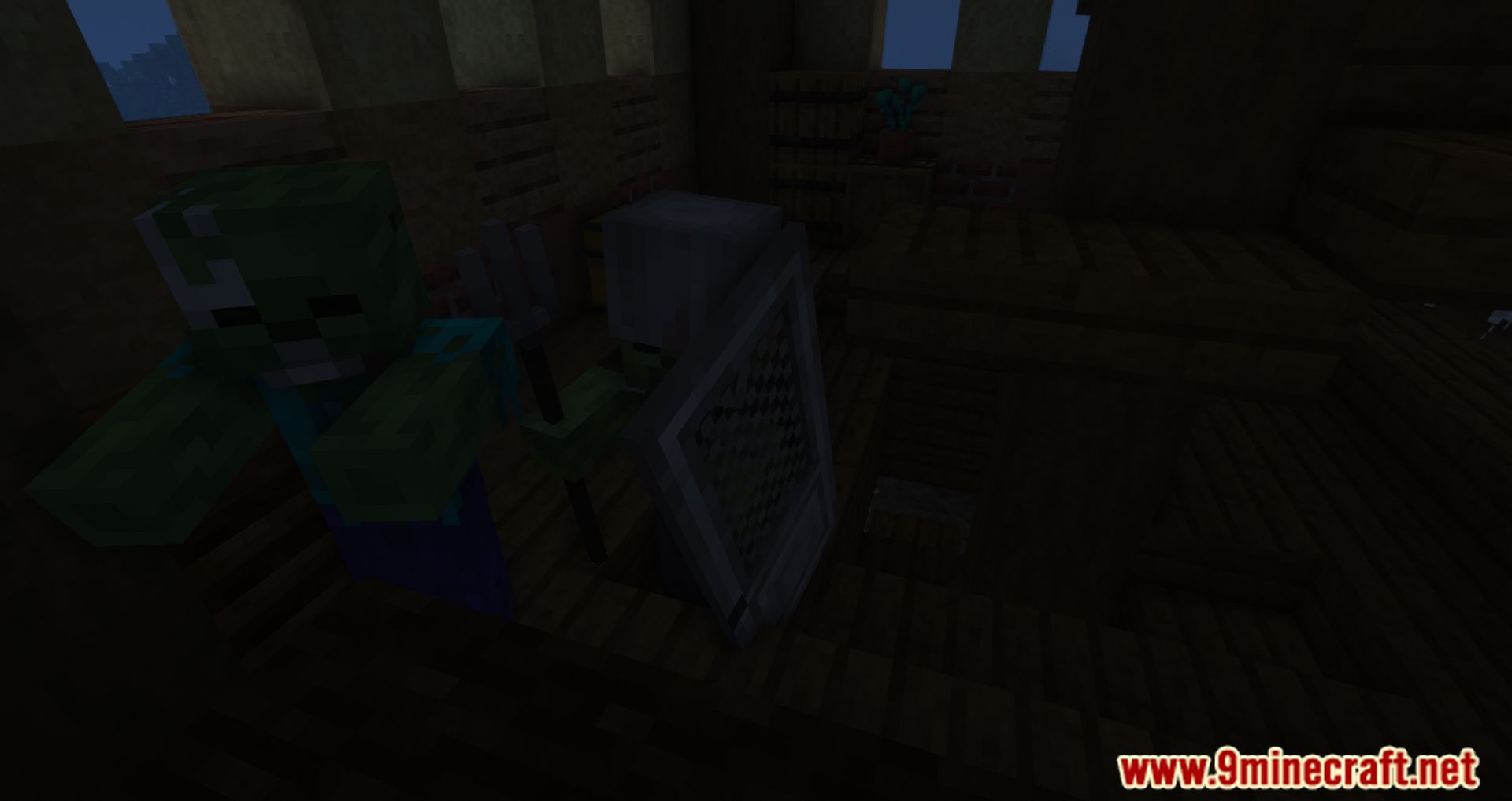 description_9 Born in Chaos mod - a lot of hostile mobs.