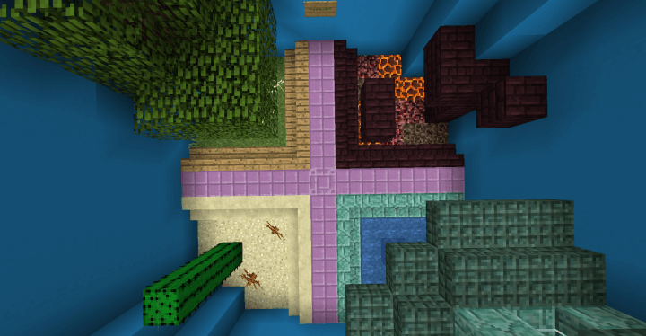 description_0 Block Tower | Map for Minecraft