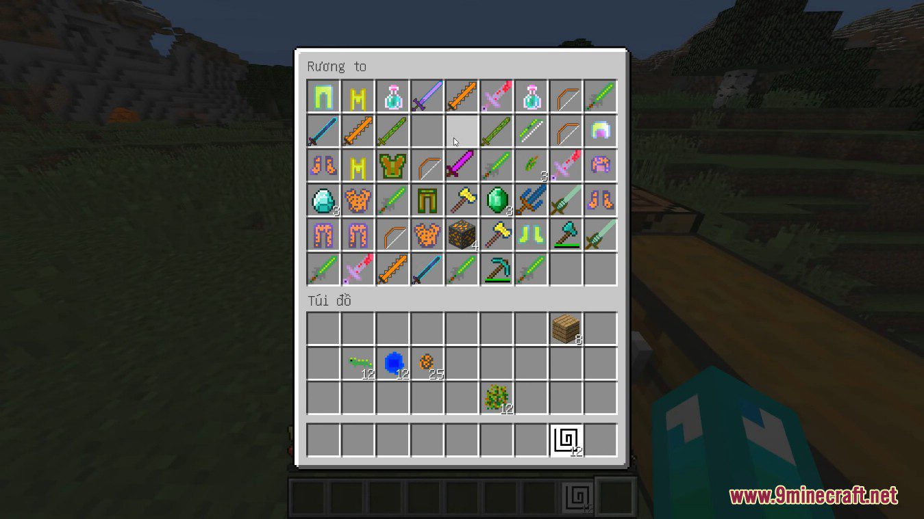 description_5 Hypnosis Lucky Block Mod (1.8.9) - Angel wings, jacuzzi, ...