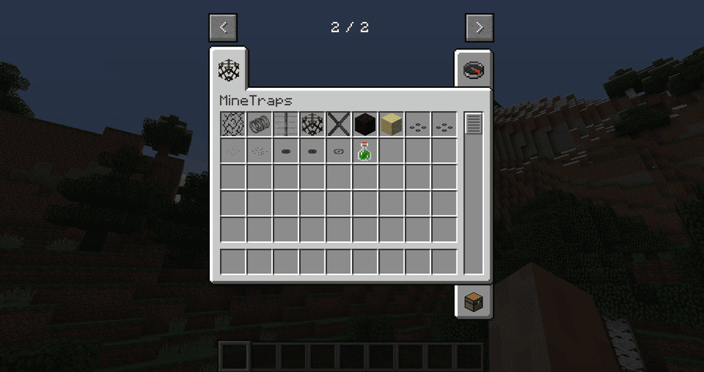 description_9 MineTraps Mod (1.20.4) - the best traps in the world