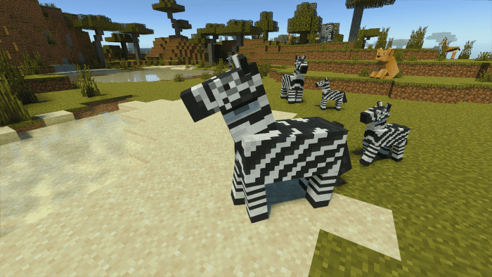 image 11 for Updated Entity Savanna Add-on (1.20) - MCPE/Bedrock Mod