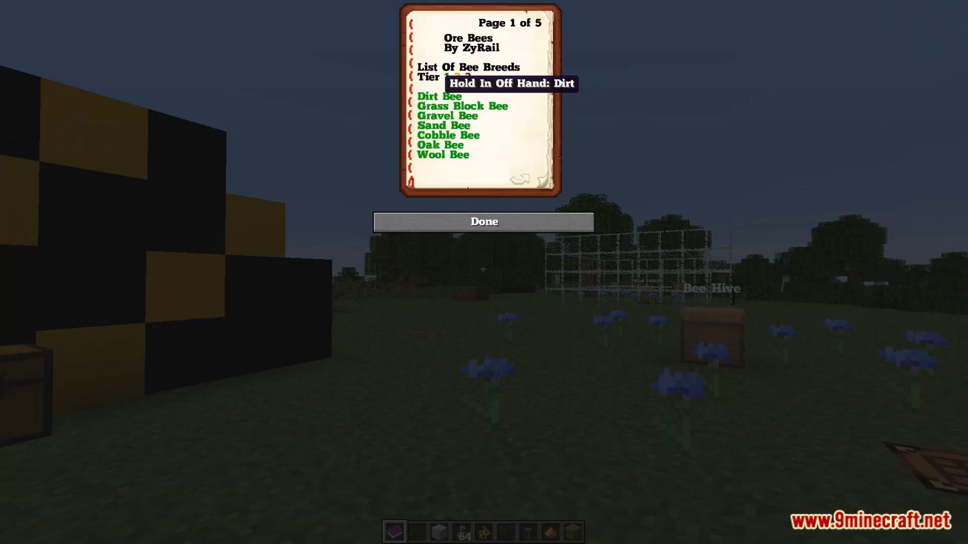 description_9 Bee Ore Data Pack (1.20.2, 1.19.4) - Unlock new Minecraft features!