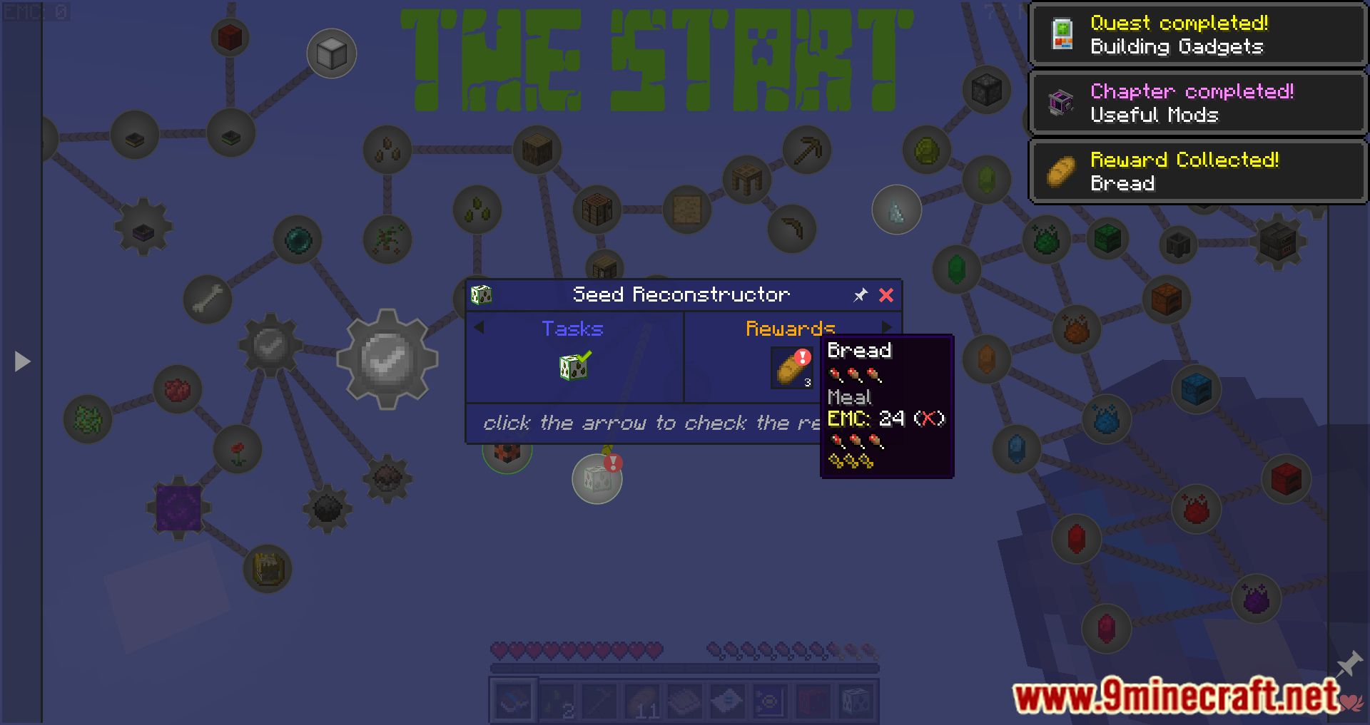 description_3 Mystic Block Modpack (1.16.5) - Focus on traveling through the sky block