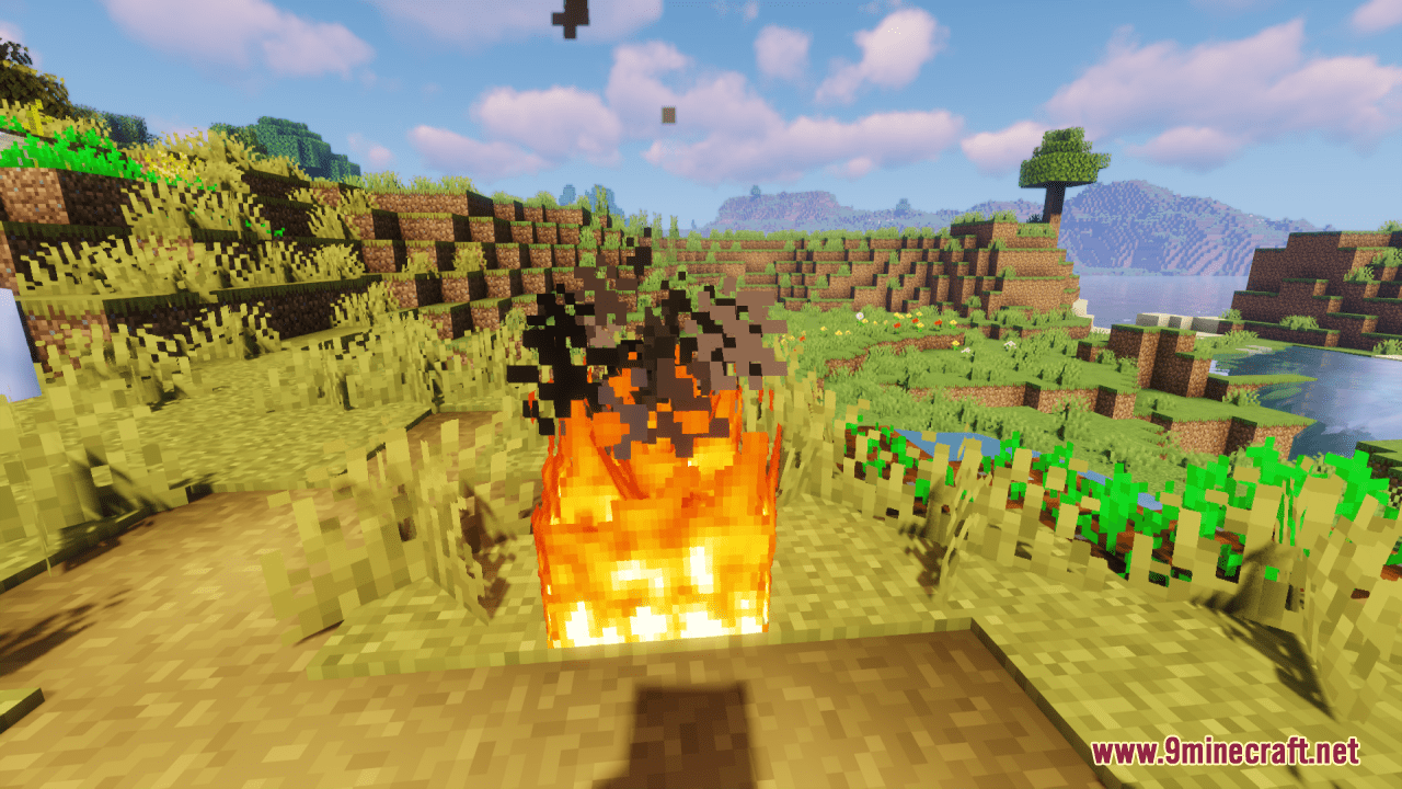 description_8 Lower Fire Resource Pack (1.20.4, 1.19.2) - texture pack
