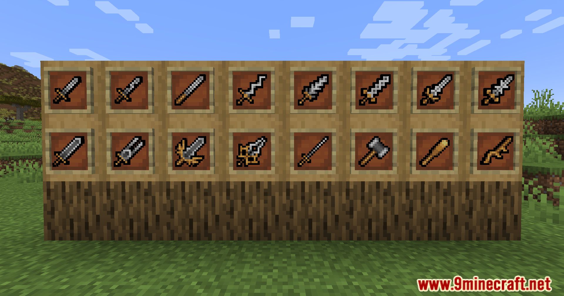 image 2 for Melee Ex Machina Mode (1.20.4) - una batalla mejorada, que implementa una variedad de Melee Ex Machina.