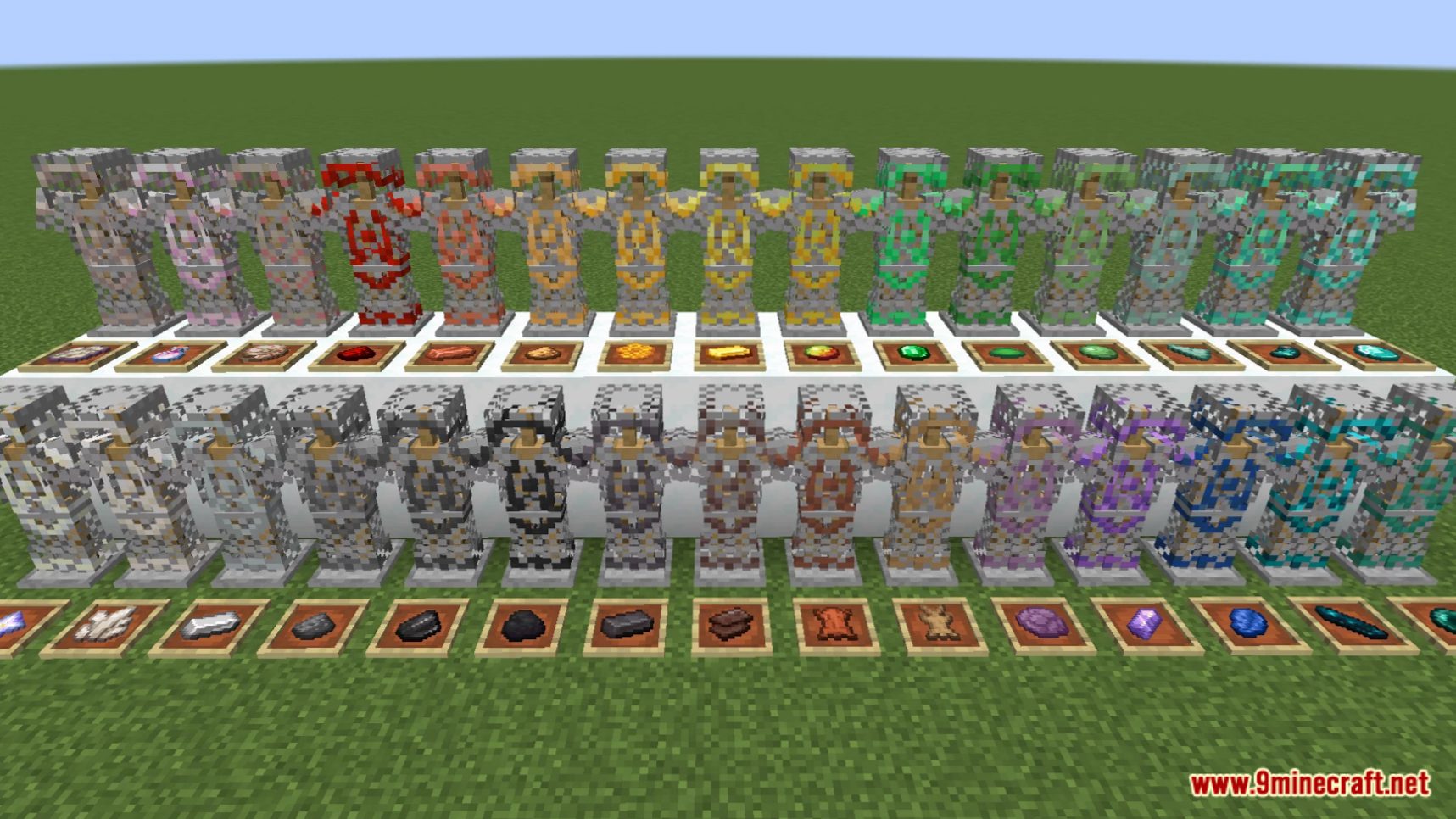 description_6 Paquete de datos Armor Trims Plus (1.20.2, 1.19.4) - ¡Personaliza tu armadura con estilo!