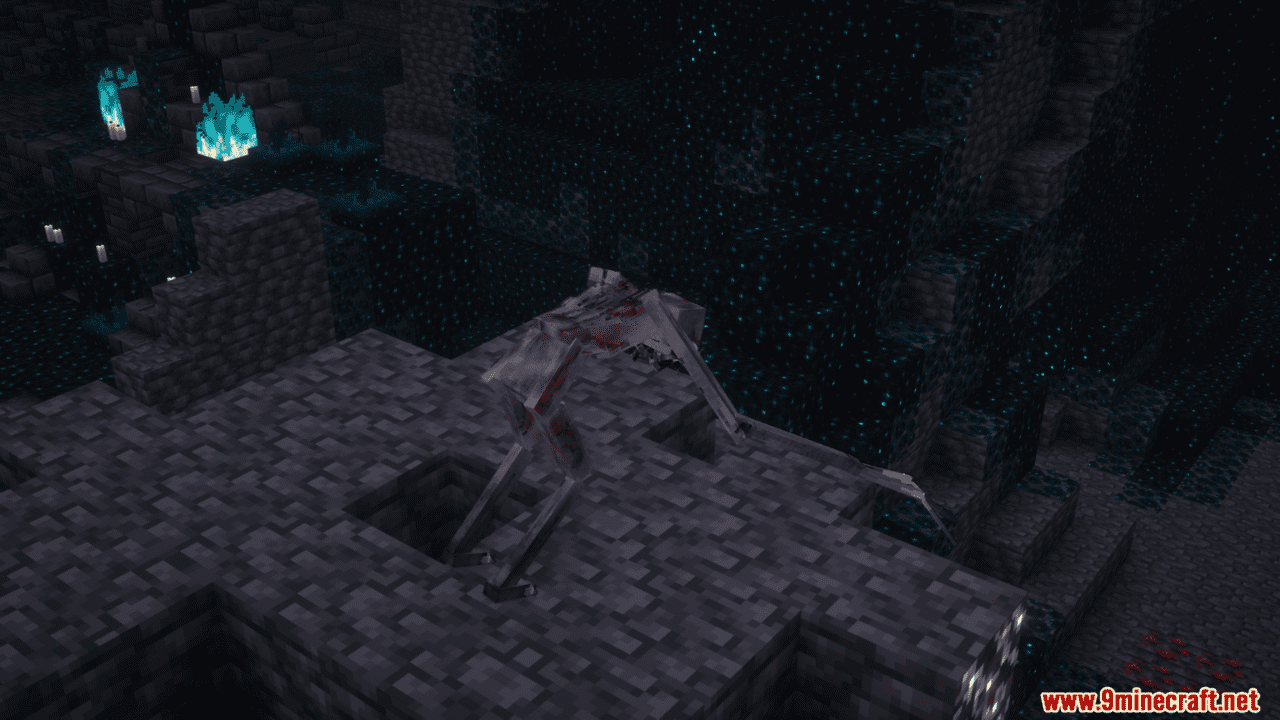 image 4 for  The Rake Dweller Mod (1.19.2) - Вражеские гуманоиды охотятся на игроков.