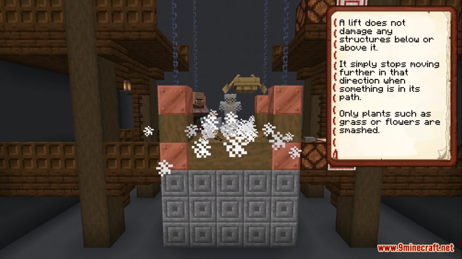 description_9 Lift Datapack (1.20.2, 1.19.4) - Build an elevator!