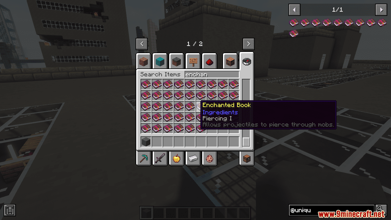 description_2 Unique Magic Mod - unique combat spells